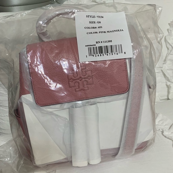 💕Tory Burch Pink Backpack💕 - Picture 2 of 11